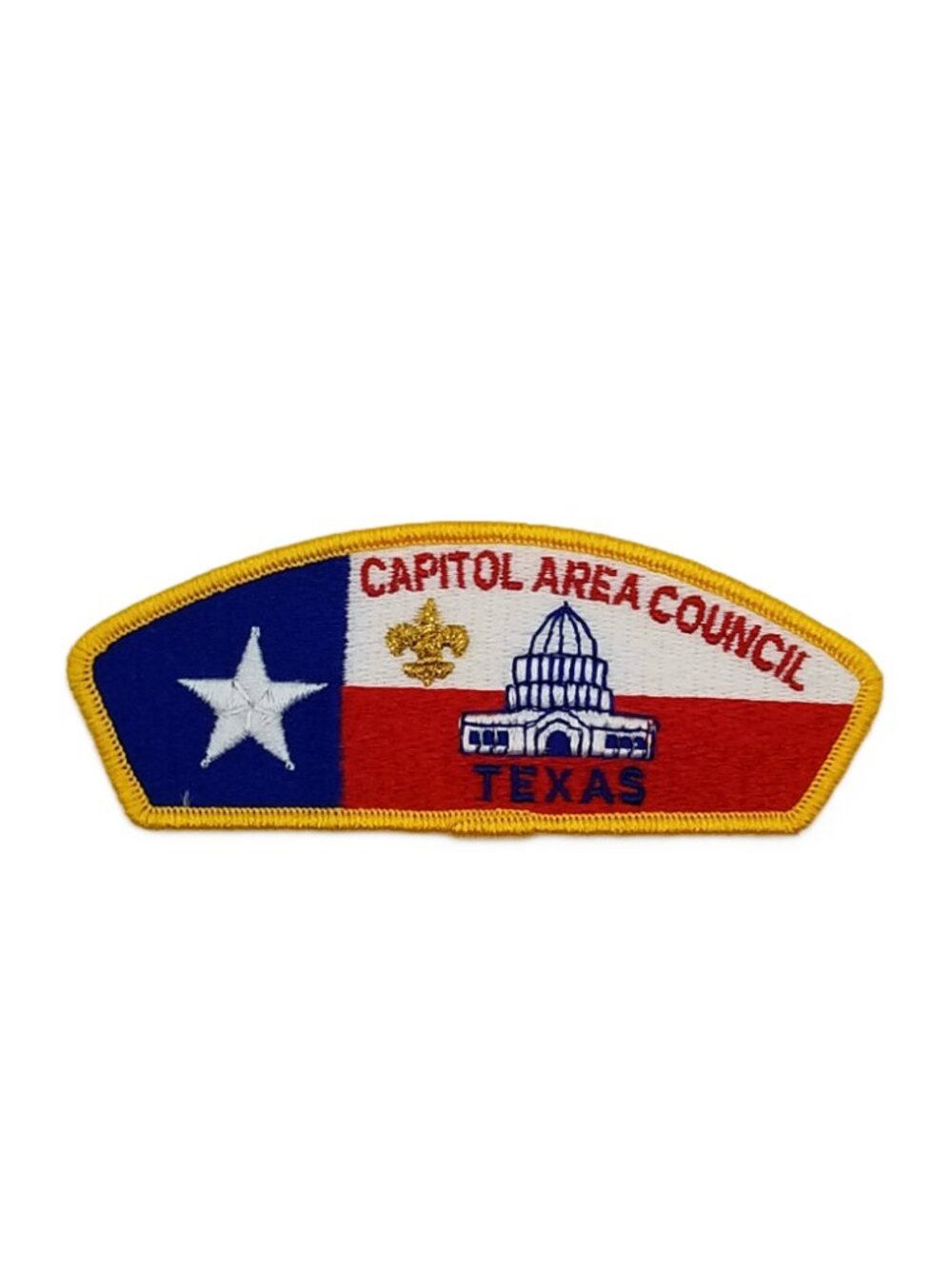 Capitol Area Council Texas BSA Shoulder Patch CSP Boy Scout Patch New 5 x 2